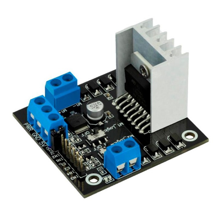 Модуль управления двигателем 2x2A L298N RobotDyn