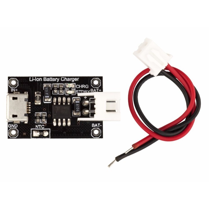 MicroUSB ЗУ Li-Ion аккумуляторов TP4056 RobotDyn