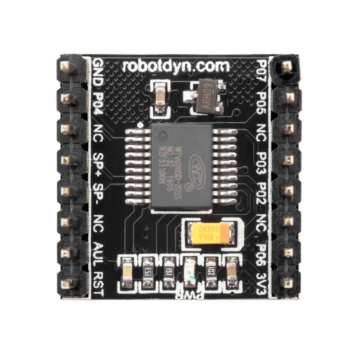 Аудио модуль WTV020SD от RobotDyn