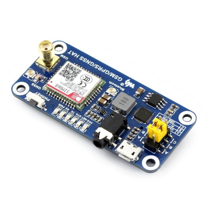 Плата расширения GSM/GPRS/GNSS/Bluetooth для RPi