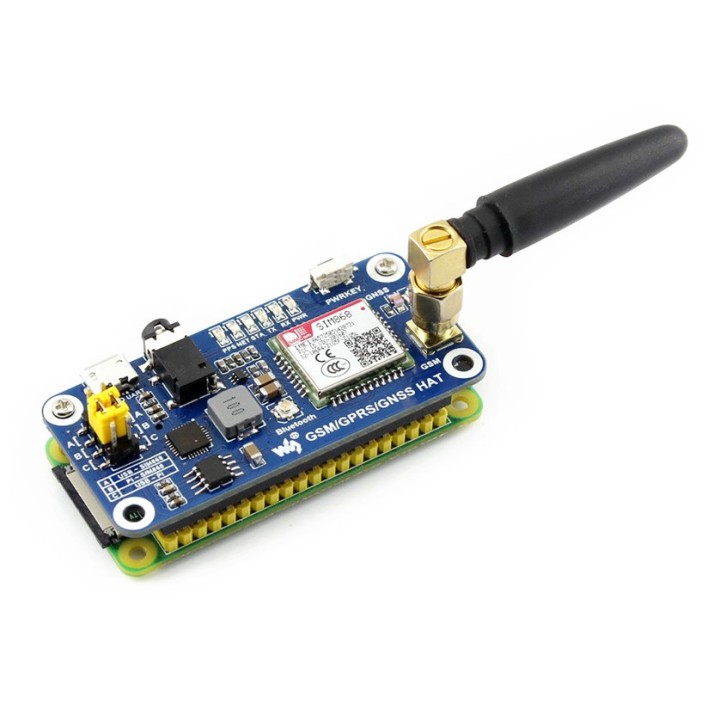 Плата расширения GSM/GPRS/GNSS/Bluetooth для RPi