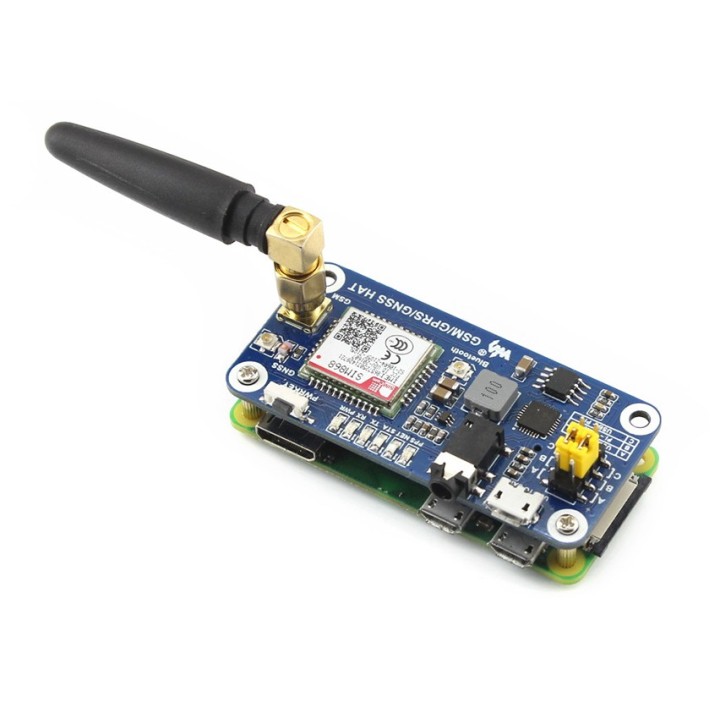 Плата расширения GSM/GPRS/GNSS/Bluetooth для RPi