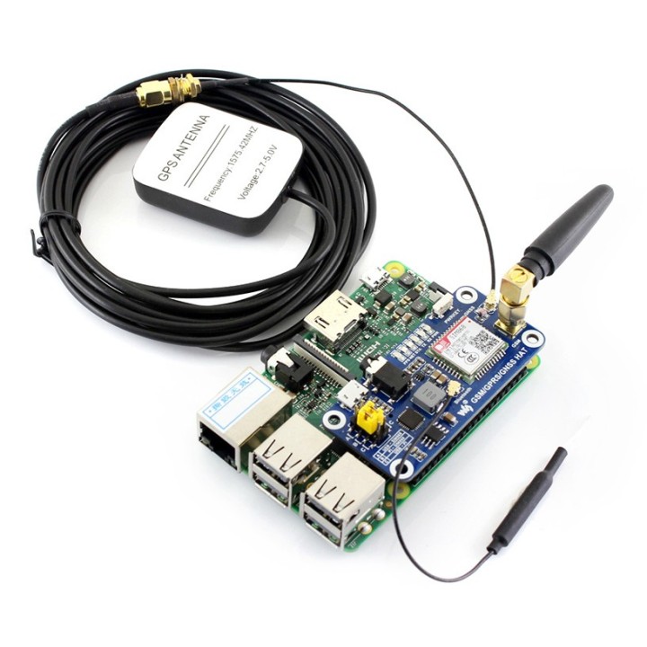 Плата расширения GSM/GPRS/GNSS/Bluetooth для RPi