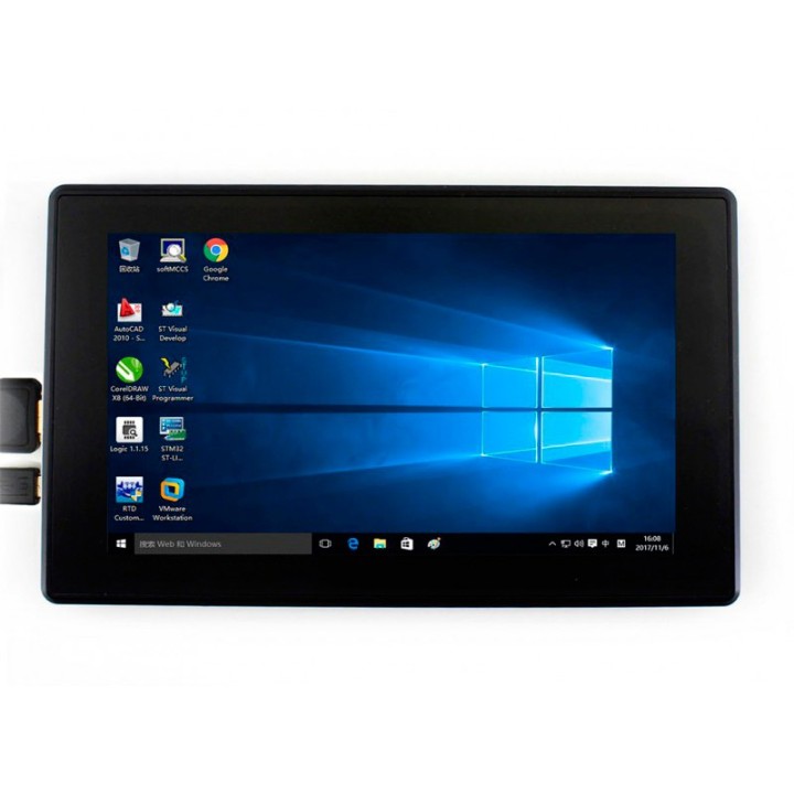 7" дисплей сенсорный Waveshare IPS 1024x600