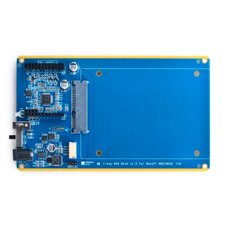 1-bay NAS Kit v1.2 для NanoPi NEO