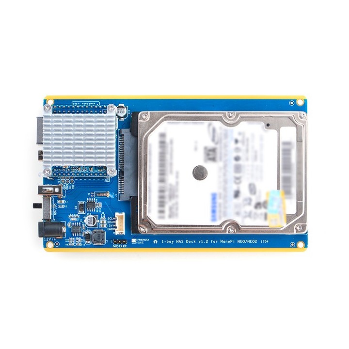 1-bay NAS Kit v1.2 для NanoPi NEO