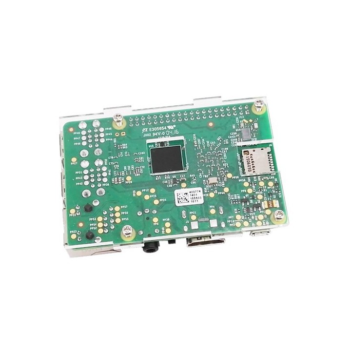 Акриловый корпус для Raspberry Pi с активным охлаждением