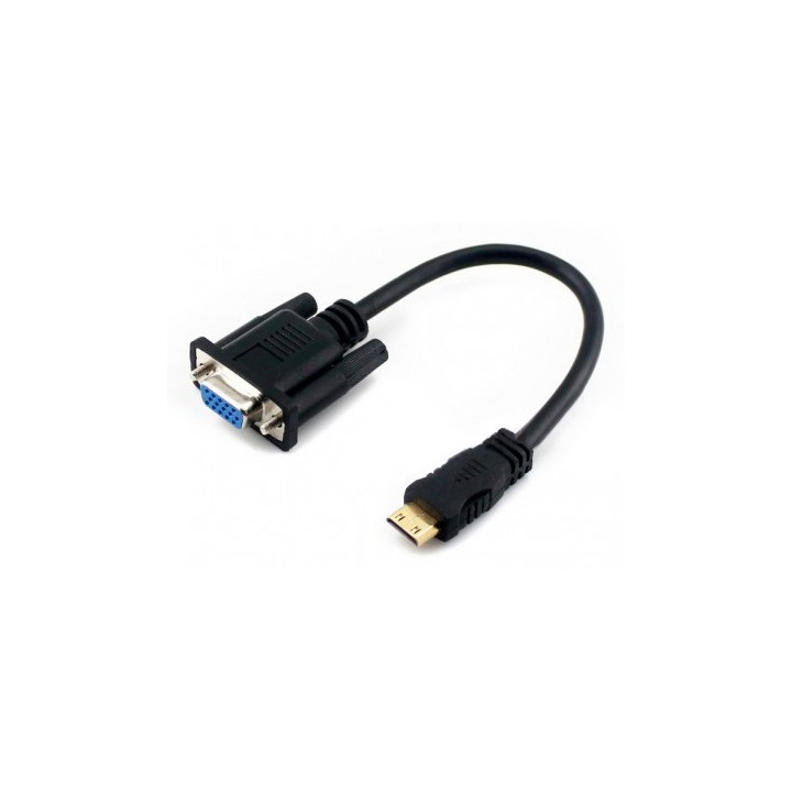 Кабель Mini HDMI (M) - VGA (F) Waveshare