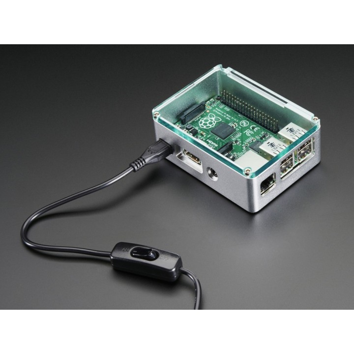 Металлический корпус Adafruit для Raspberry Pi 2 B+