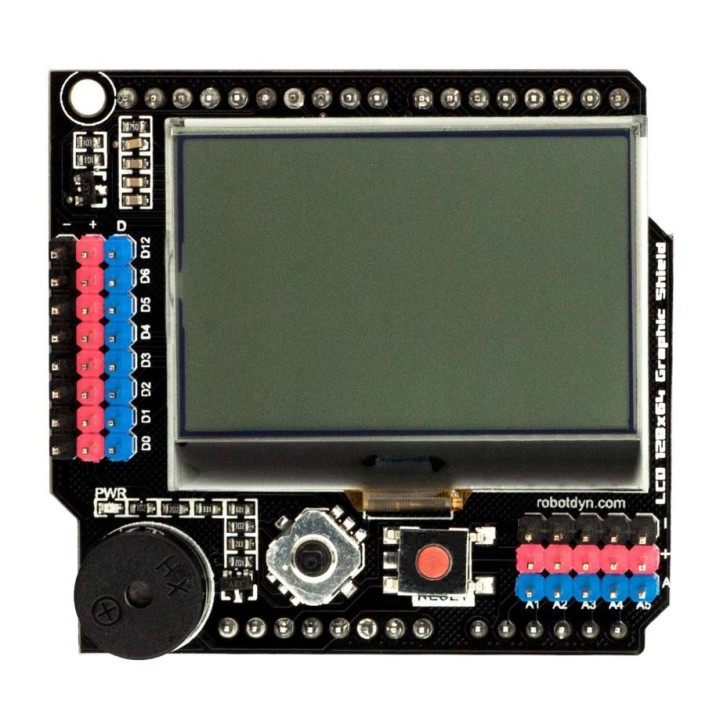 Graphic LCD 128x64 + Buzzer RobotDyn
