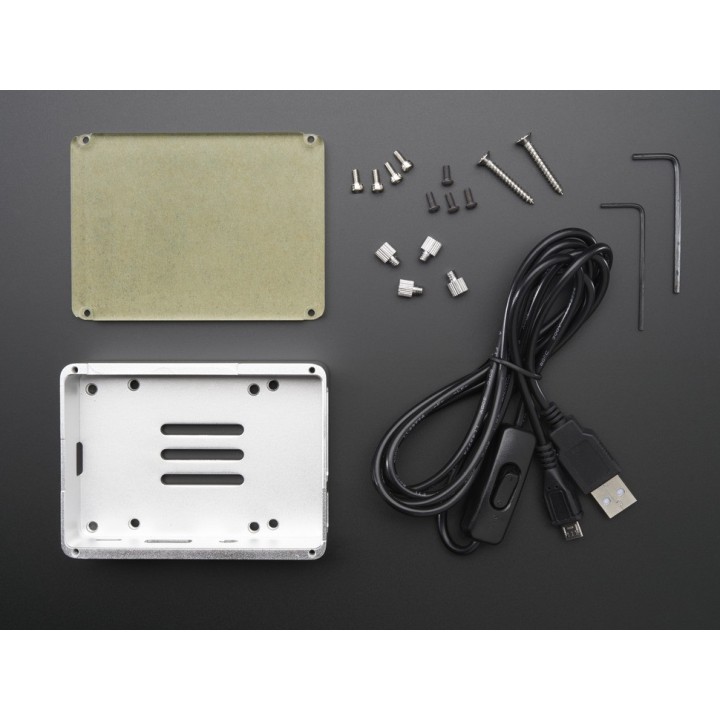Металлический корпус Adafruit для Raspberry Pi 2 B+