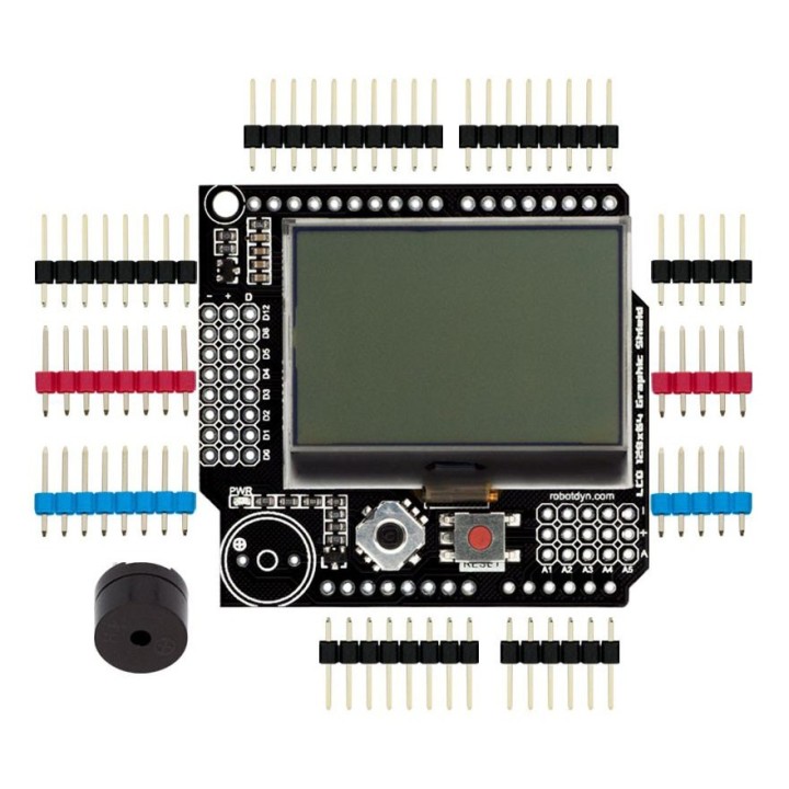 Graphic LCD 128x64 + Buzzer RobotDyn