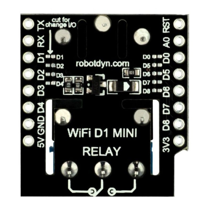 Плата расширения реле WIFI D1 mini RobotDyn