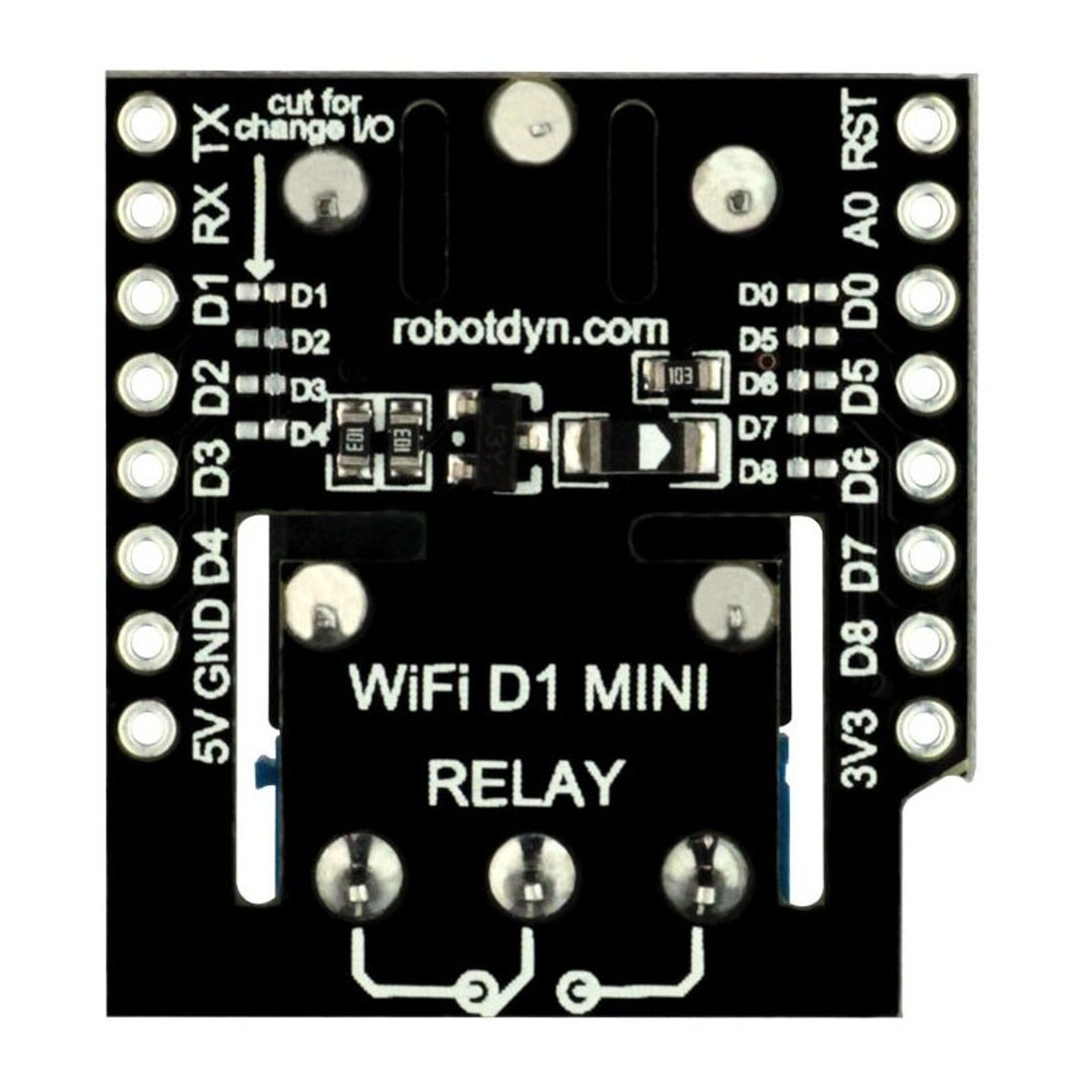 Плата расширения реле WIFI D1 mini RobotDyn купить Киев, Украина