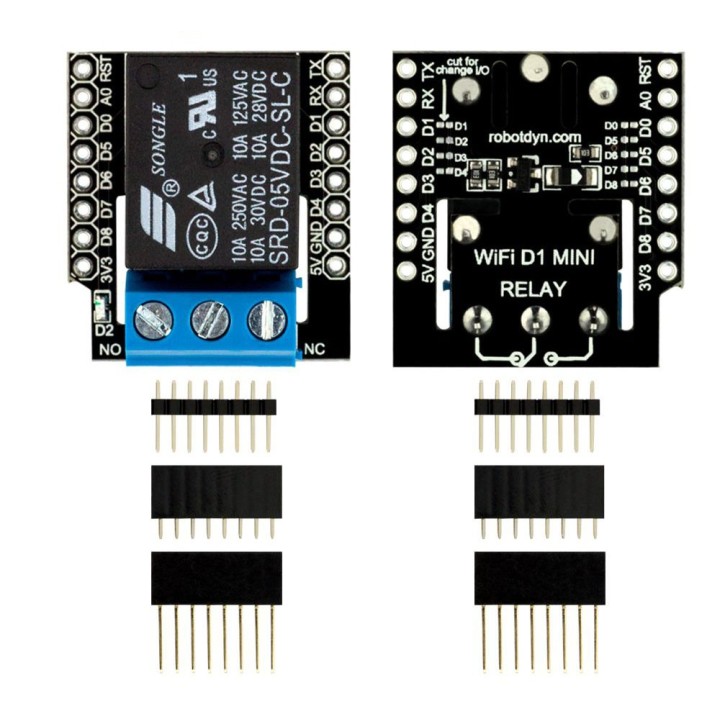 Плата расширения реле WIFI D1 mini RobotDyn