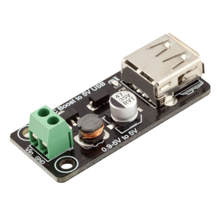 Повышающий преобразователь DC-DC 0.9-5V to 5V USB