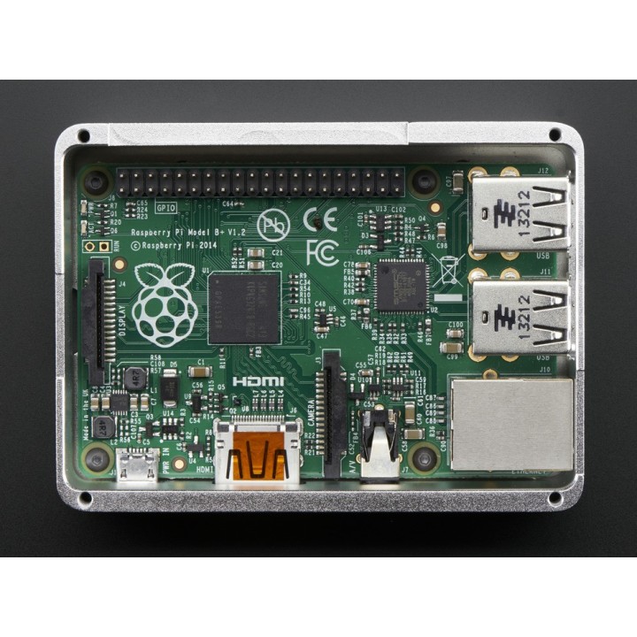Металлический корпус Adafruit для Raspberry Pi 2 B+
