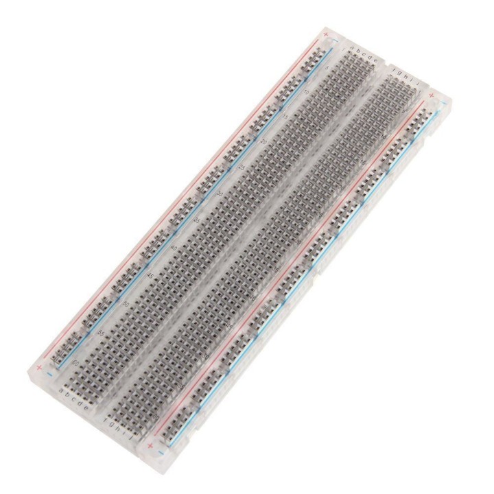 Макетная плата (830 points) MB-102 прозрачная
