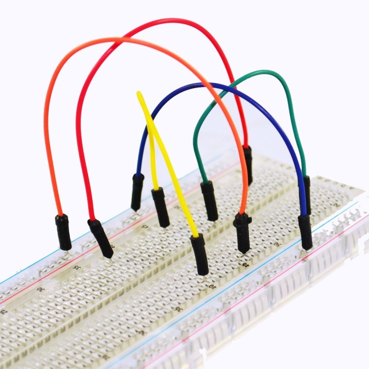 Макетная плата (830 points) MB-102 прозрачная