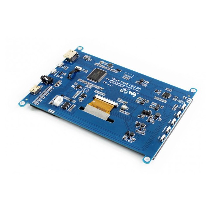 7" HDMI дисплей сенсорный Waveshare (H)