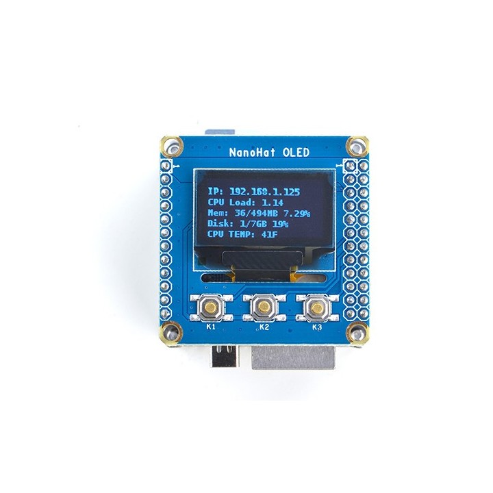 Плата расширения NanoHat OLED