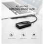Внешняя звуковая карта USB Ugreen