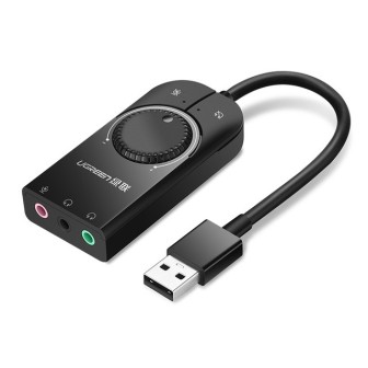 Внешняя звуковая карта USB Ugreen