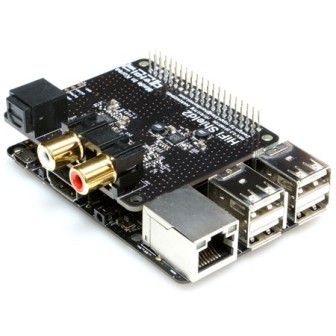 Плата расширения HiFi Shield 2 для ODROID-C2