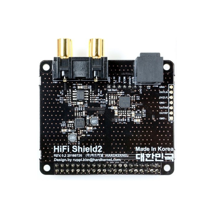 Плата расширения HiFi Shield 2 для ODROID-C2