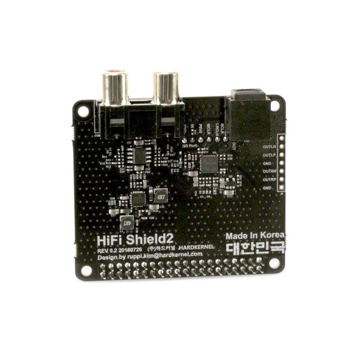 Плата расширения HiFi Shield 2 для ODROID-C2