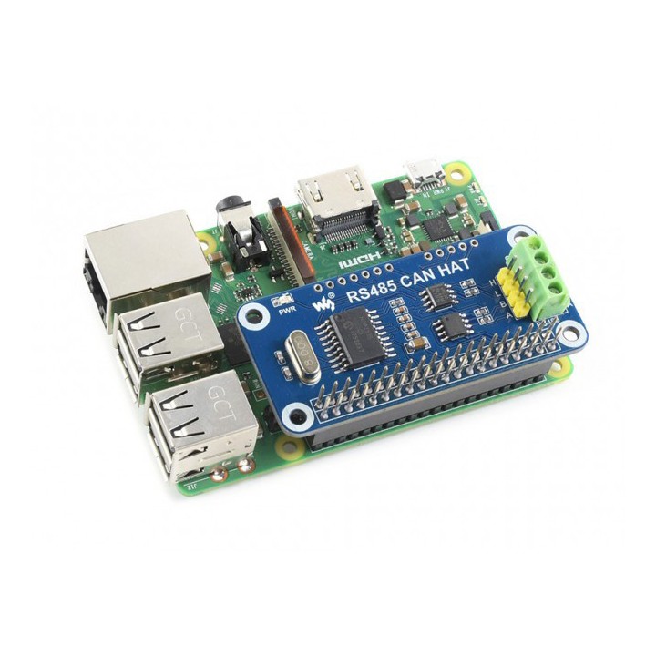 Плата расширения RS485 CAN HAT для RPi