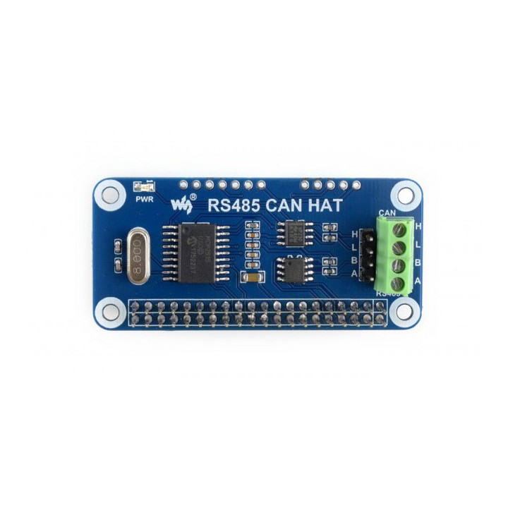 Плата расширения RS485 CAN HAT для RPi