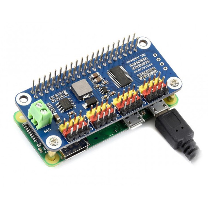 Servo Driver HAT для Raspberry Pi Waveshare