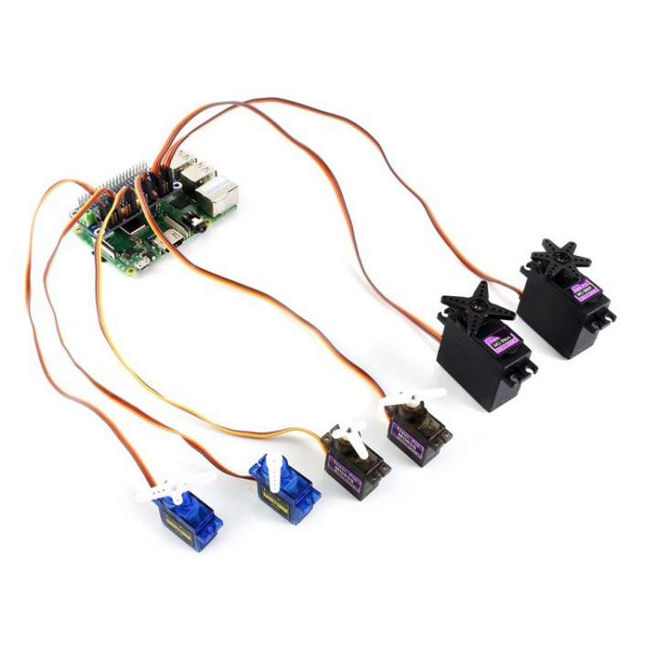 Servo Driver HAT для Raspberry Pi Waveshare