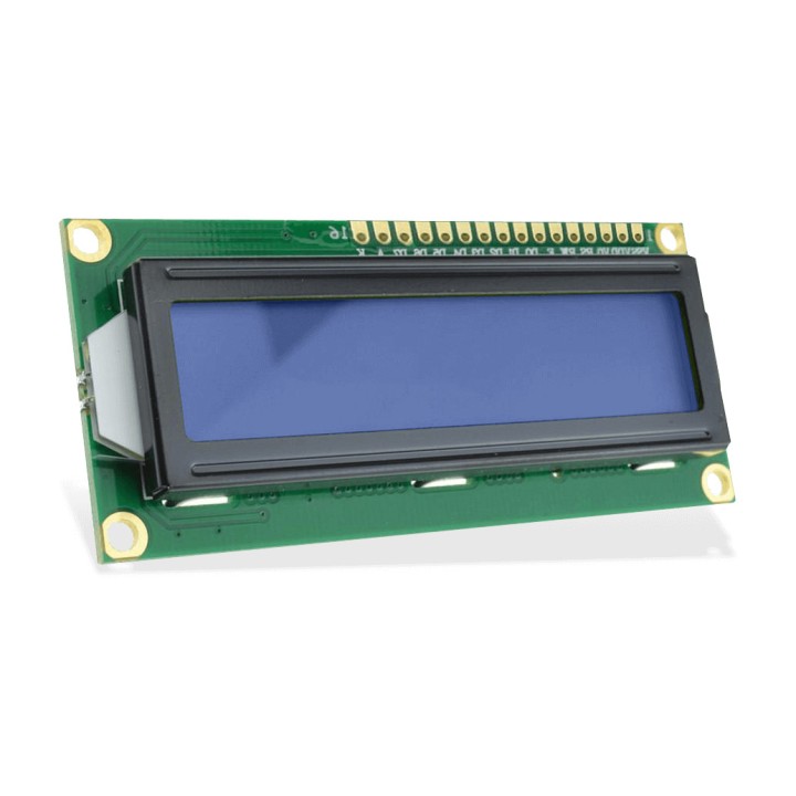 Дисплей LCD1602 5V (Blue / Yellow Backlight)