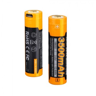 Аккумулятор 18650 Fenix 3500mAh с USB
