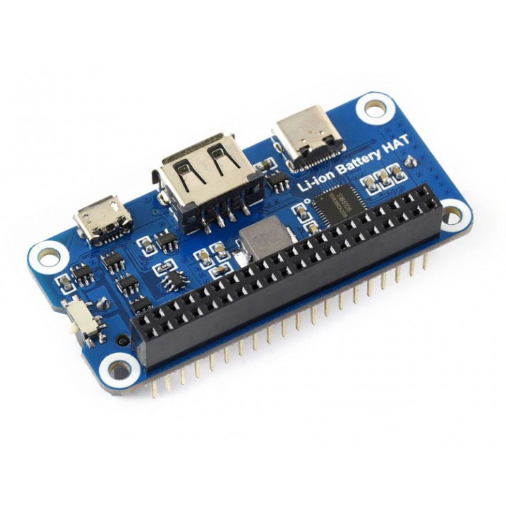 Li-ion Battery HAT для Raspberry Pi