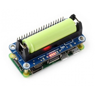 Li-ion Battery HAT для Raspberry Pi