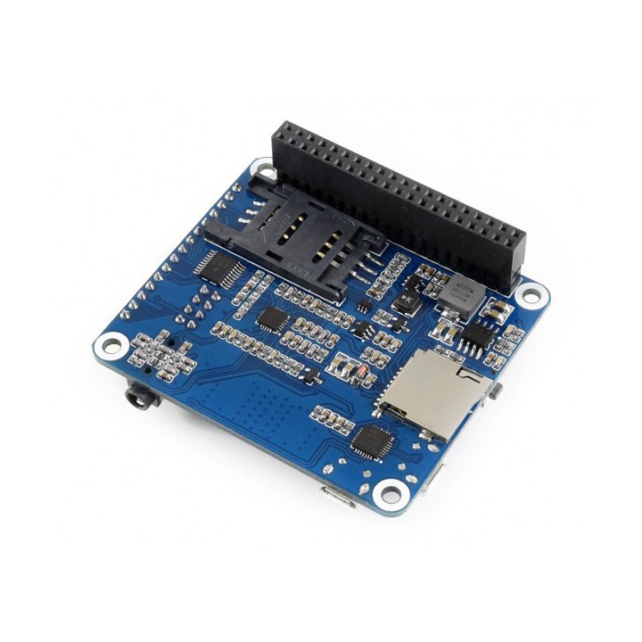 4G/3G/2G/GSM/GPRS/GNSS HAT для Raspberry Pi