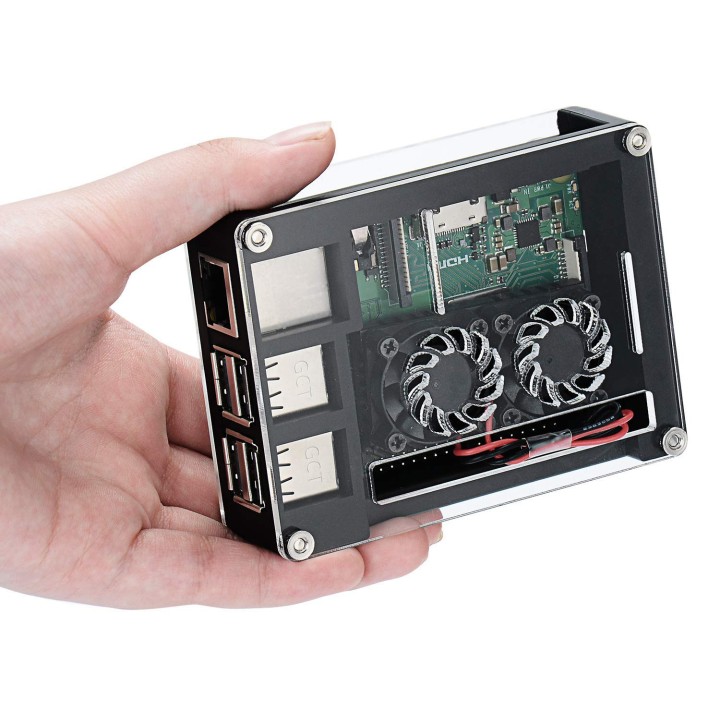 Корпус для Raspberry Pi и куллера 52Pi