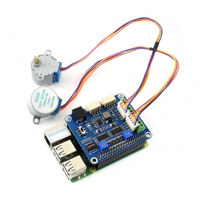 Stepper Motor HAT для Raspberry Pi