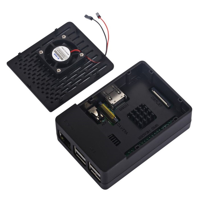 Корпус для Raspberry Pi с охлаждением 52pi