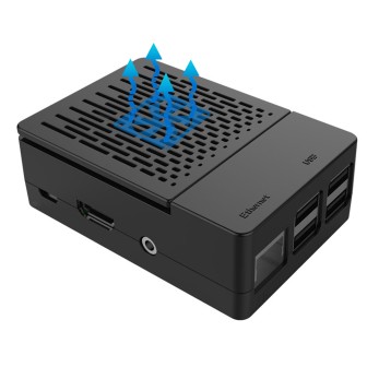 Корпус для Raspberry Pi с охлаждением 52pi