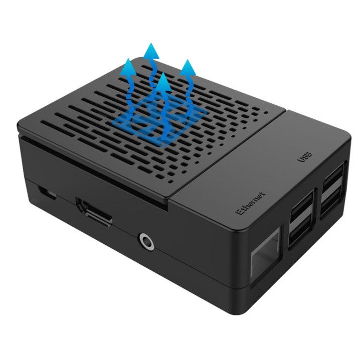 Корпус для Raspberry Pi с охлаждением 52pi