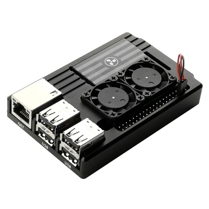 Металлический корпус для Raspberry Pi с охлаждением eleduino