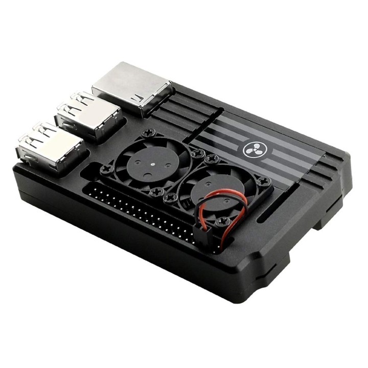 Металлический корпус для Raspberry Pi с охлаждением eleduino