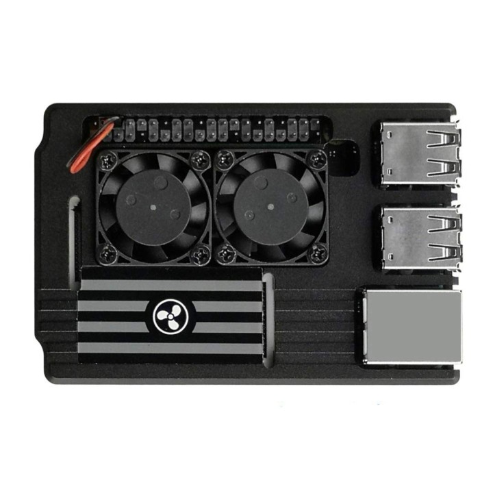 Металлический корпус для Raspberry Pi с охлаждением eleduino