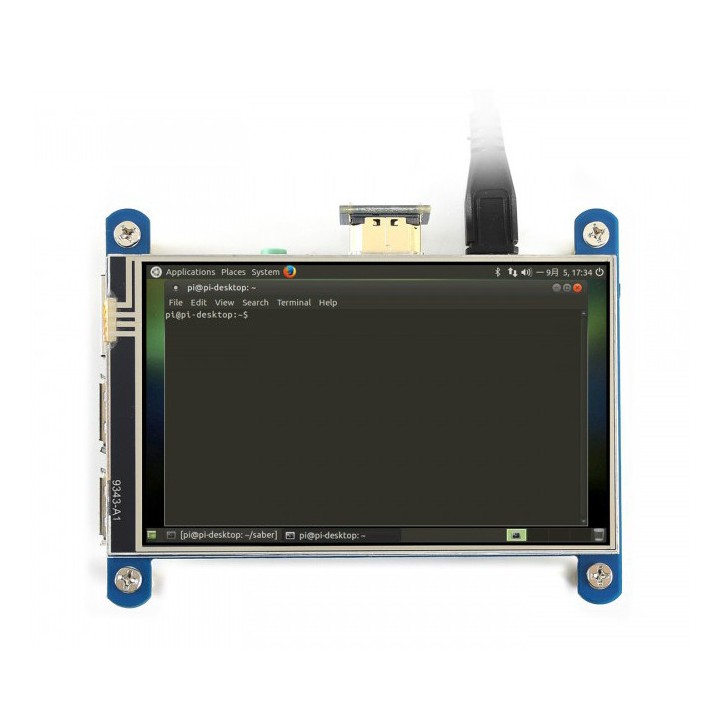 4" IPS HDMI дисплей сенсорный Waveshare (H)