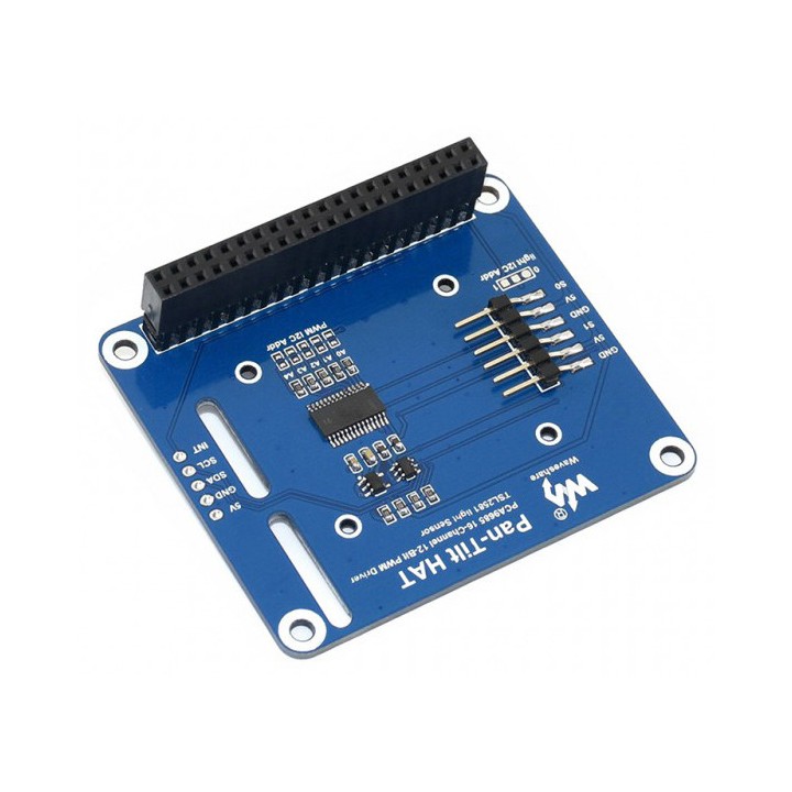 2-DOF Pan-Tilt HAT для Raspberry Pi