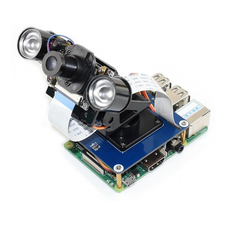2-DOF Pan-Tilt HAT для Raspberry Pi